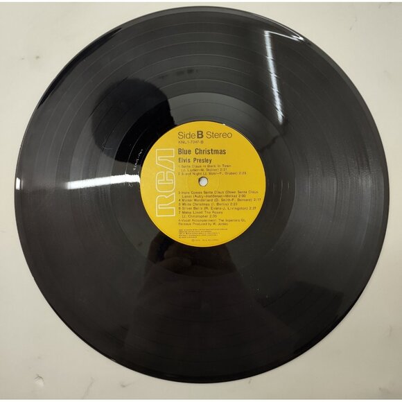 Elvis Presley – Blue Christmas Pure Gold KNL1-7047 Vinyl LP - Picture 8 of 9